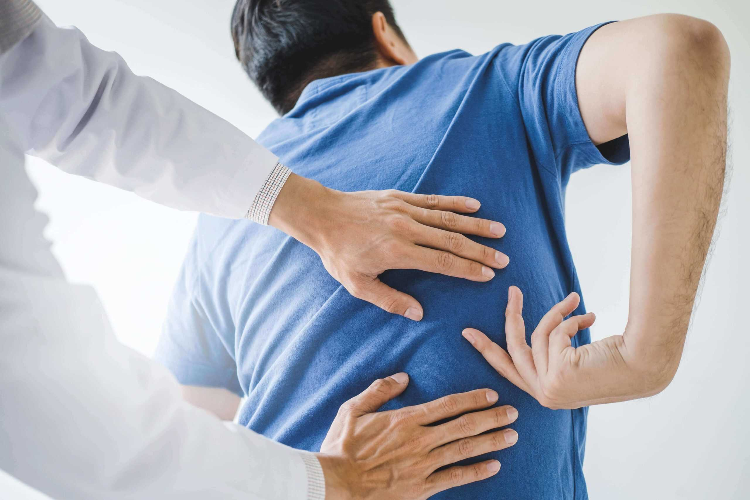 Healthcare professional discussing care with a patient